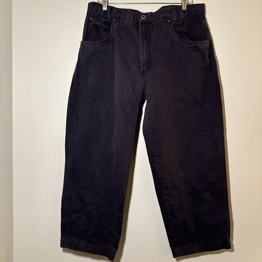 Men’s vintage long jean shorts